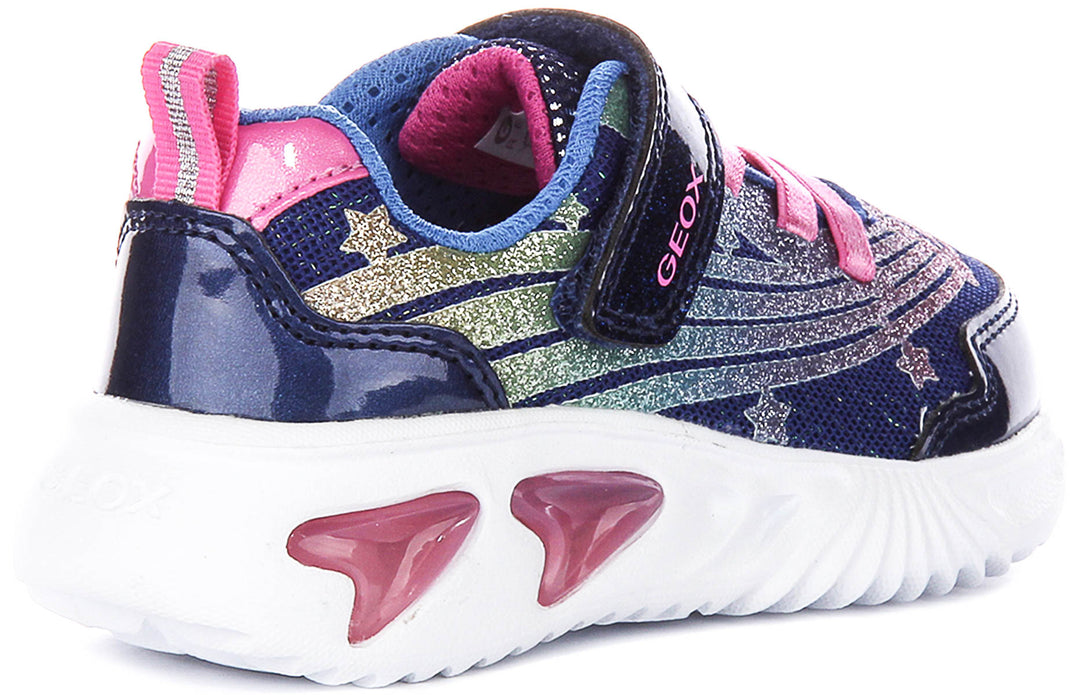 Geox J Assister G B In Blue Multi For Kid