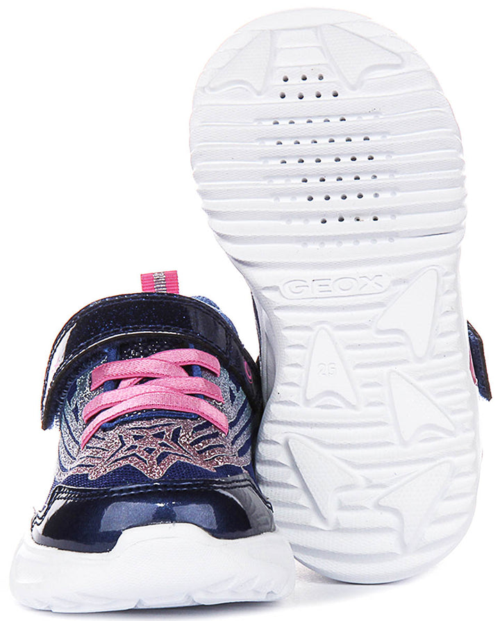 Geox J Assister G B In Blue Multi For Kid
