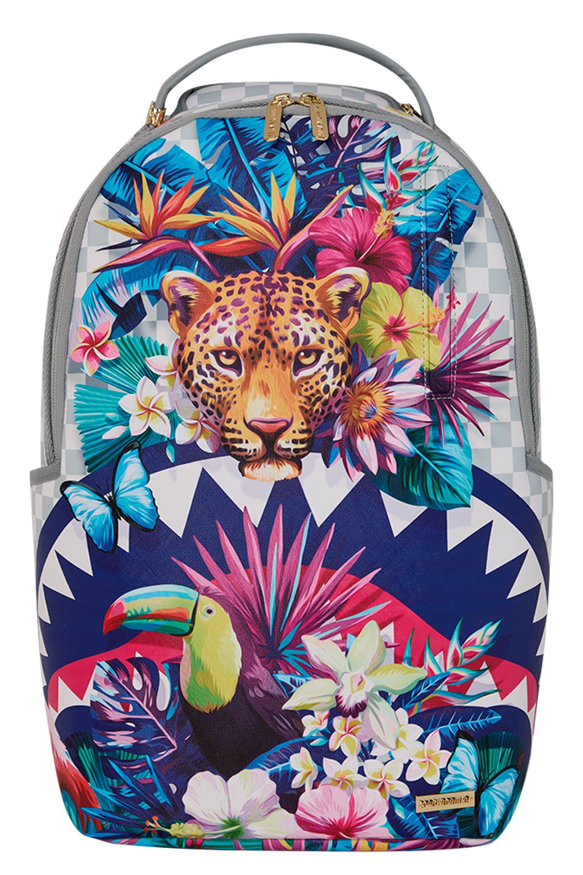 Sprayground Sharktropica In Blue Multi Backpack | 910B8625NSZ