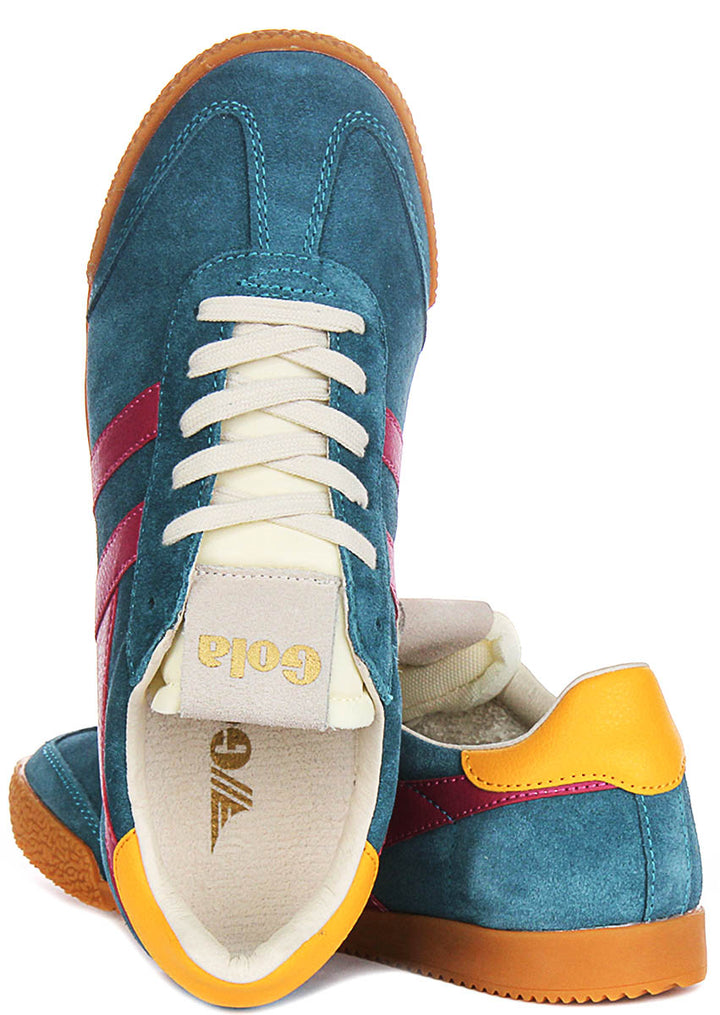 Gola Classics Elan In Blue Pink For Women