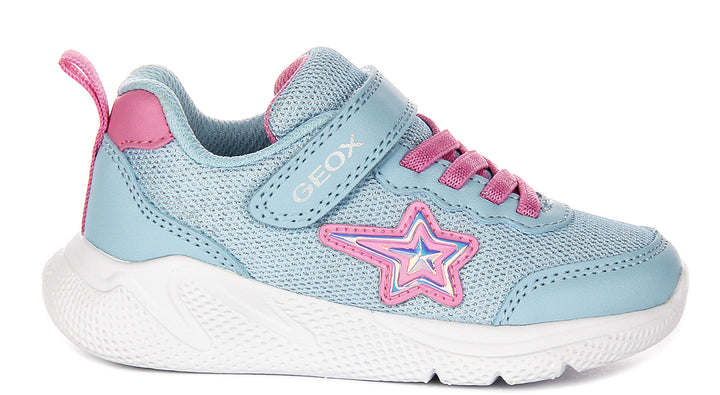 Geox J Sprintye G.A In Blue Pink For Kids