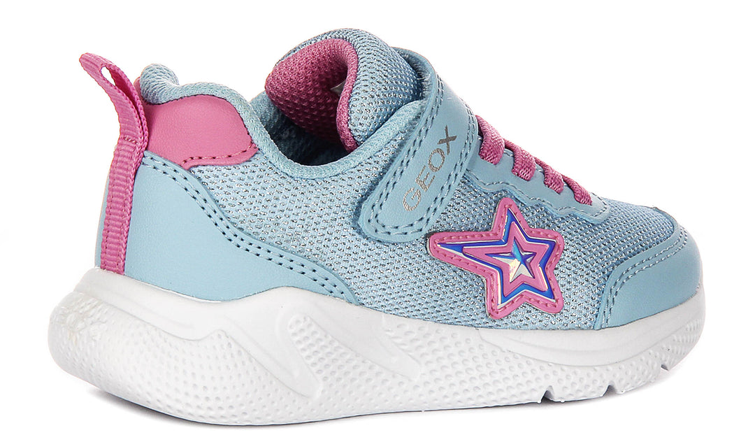 Geox J Sprintye G.A In Blue Pink For Kids