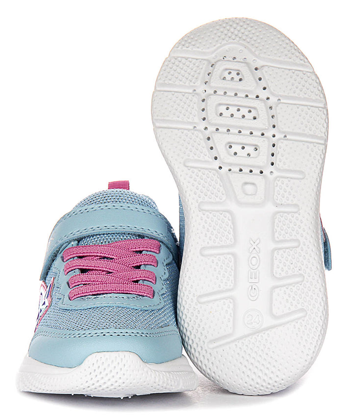 Geox J Sprintye G.A In Blue Pink For Kids