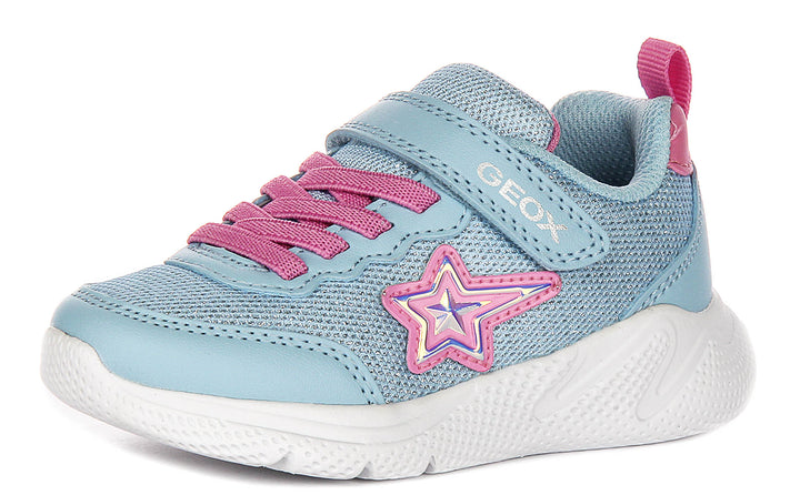 Geox J Sprintye G.A In Blue Pink For Kids