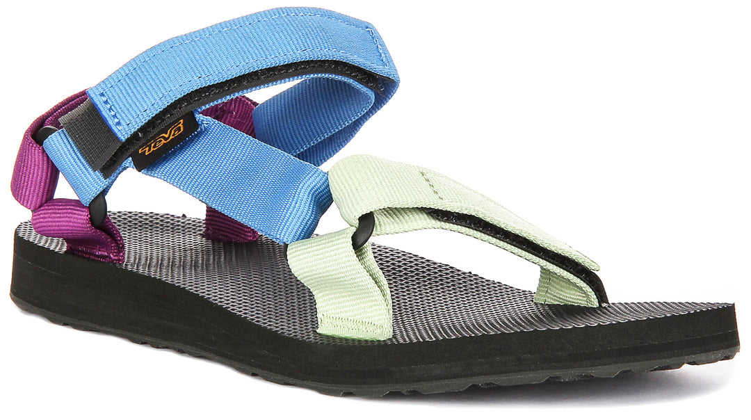 Teva Original Universal In Blue Pink For Women