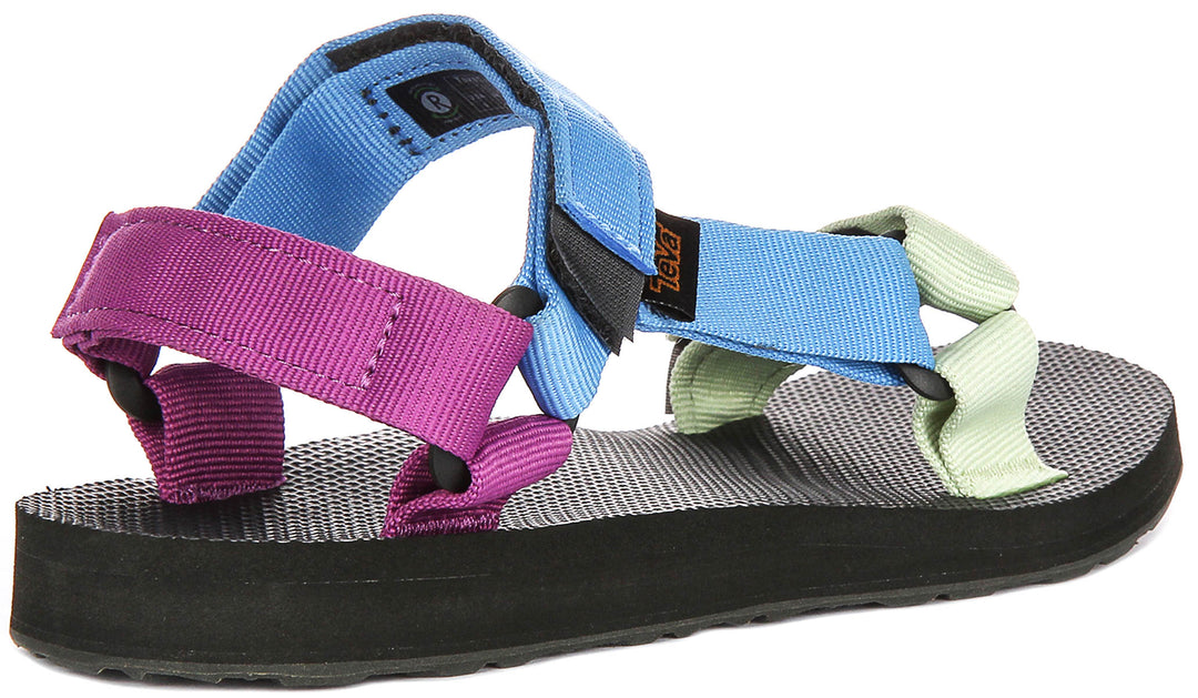 Teva Original Universal In Blue Pink For Women