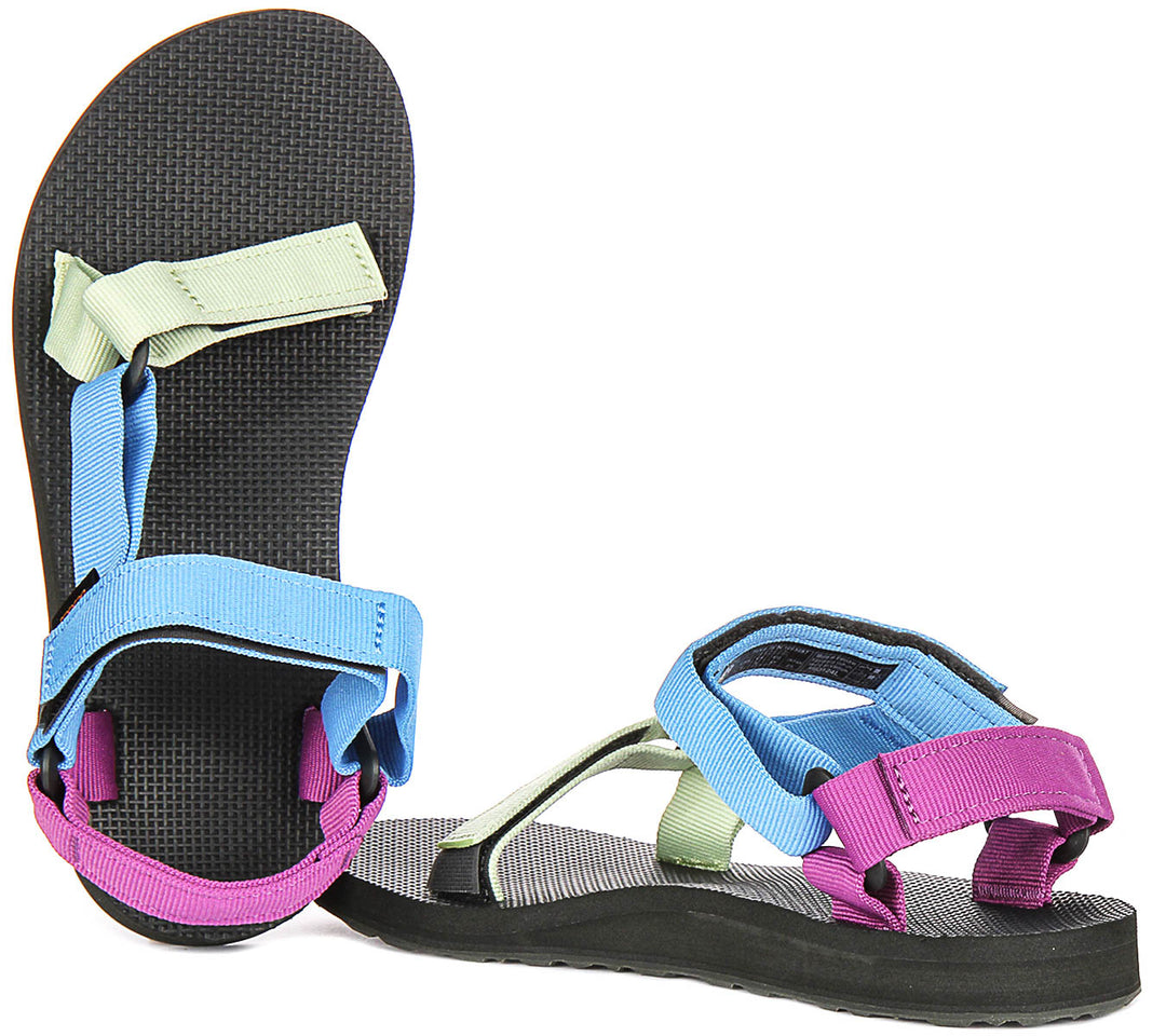 Teva Original Universal In Blue Pink For Women