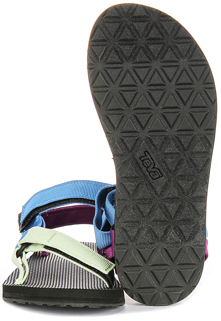 Teva Original Universal In Blue Pink For Women