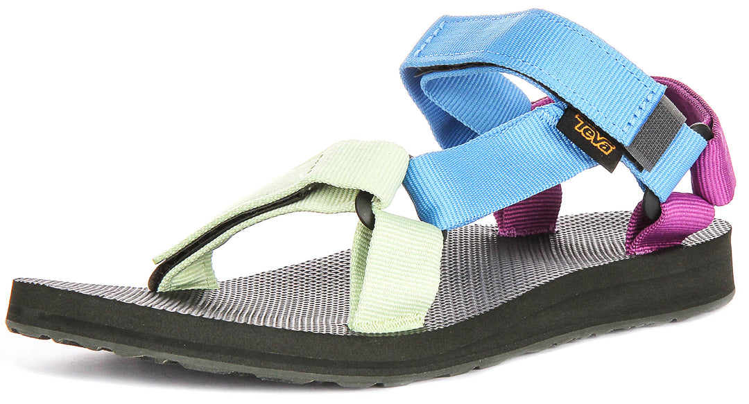 Teva Original Universal In Blue Pink For Women