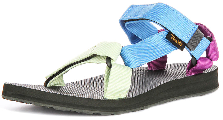 Teva Original Universal In Blue Pink For Women
