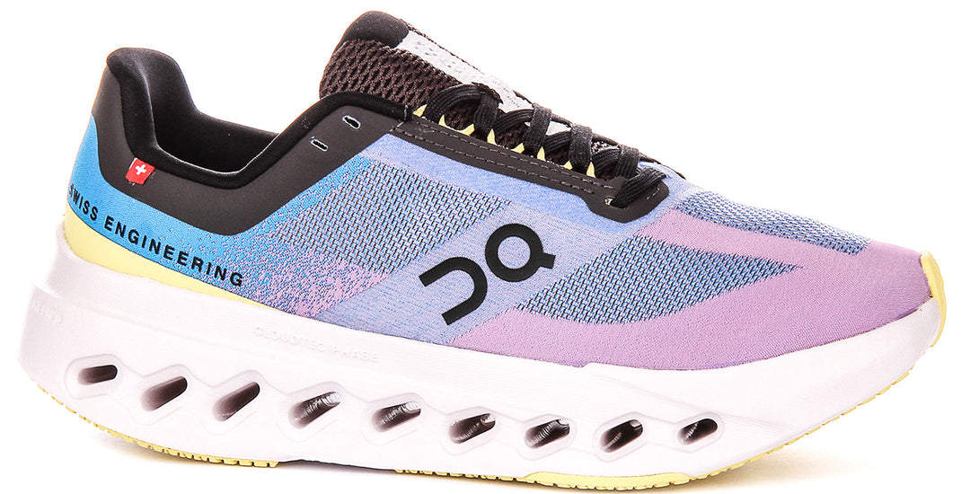 On Running Cloudsurfer Nxt In Blue Pink For Women