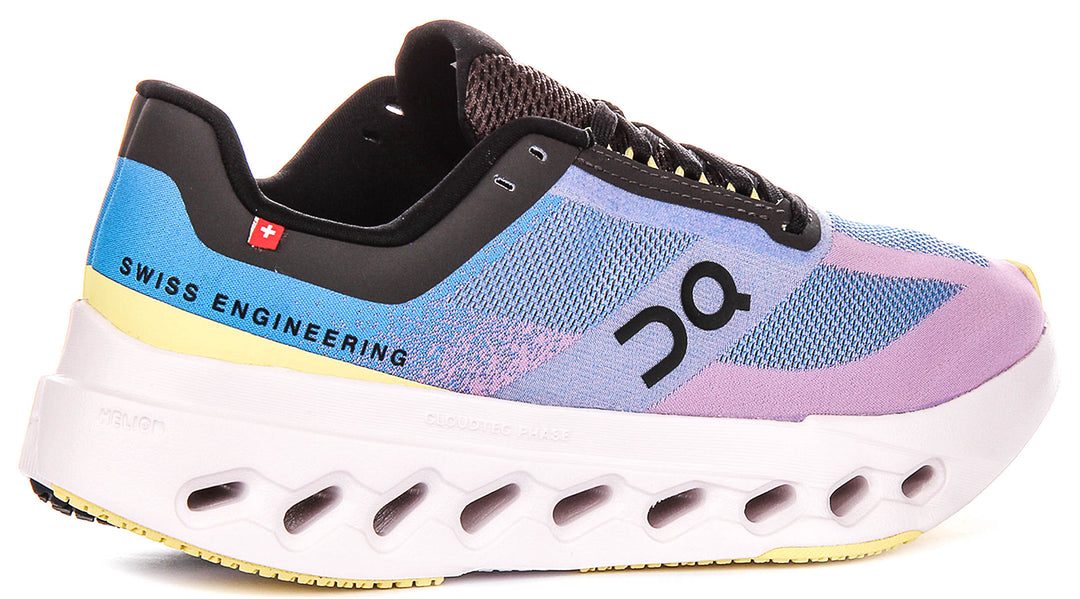On Running Cloudsurfer Nxt In Blue Pink For Women