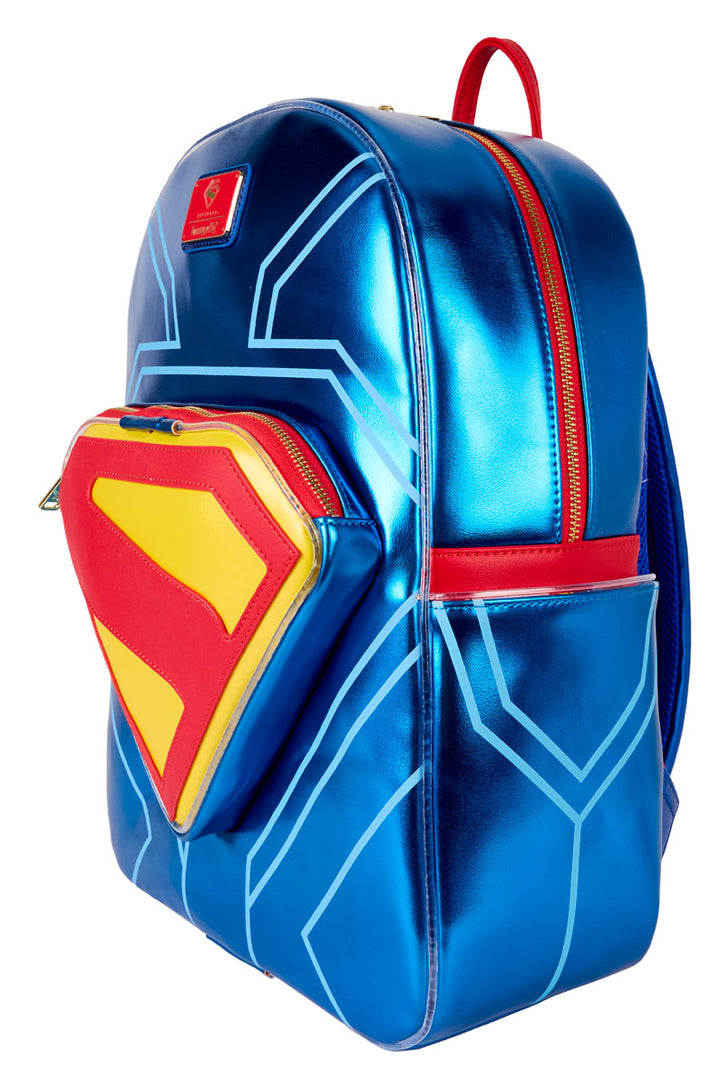 Loungefly Superman Backpack In Blue Red