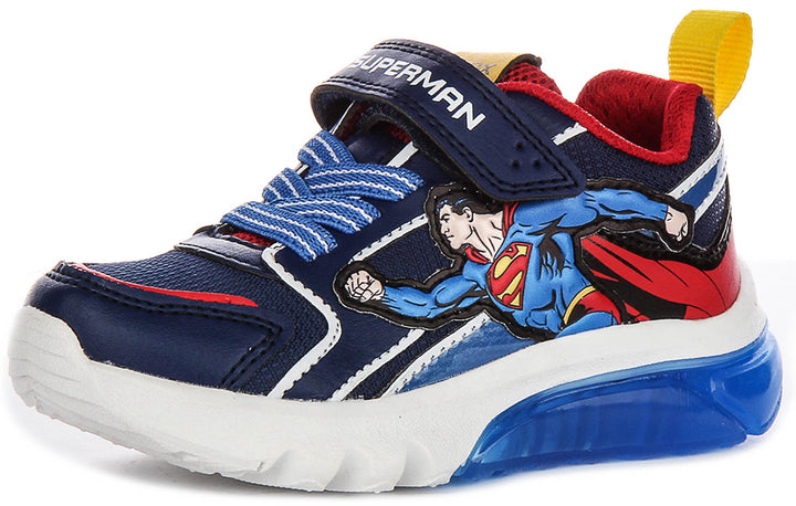 Geox J Ciberdron In Blue Red For Infant