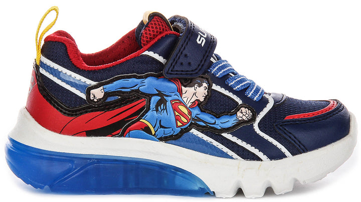 Geox J Ciberdron In Blue Red For Kid