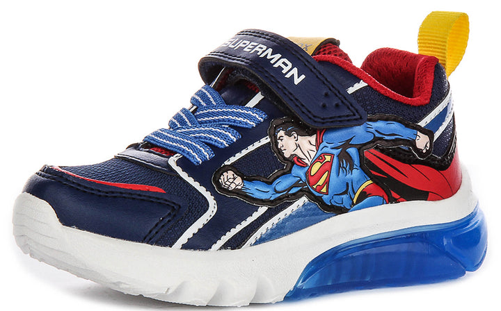Geox J Ciberdron In Blue Red For Kid
