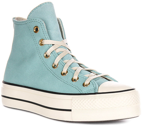 Converse Chuck Taylor All Star Lift A13824C In Blue White For Women