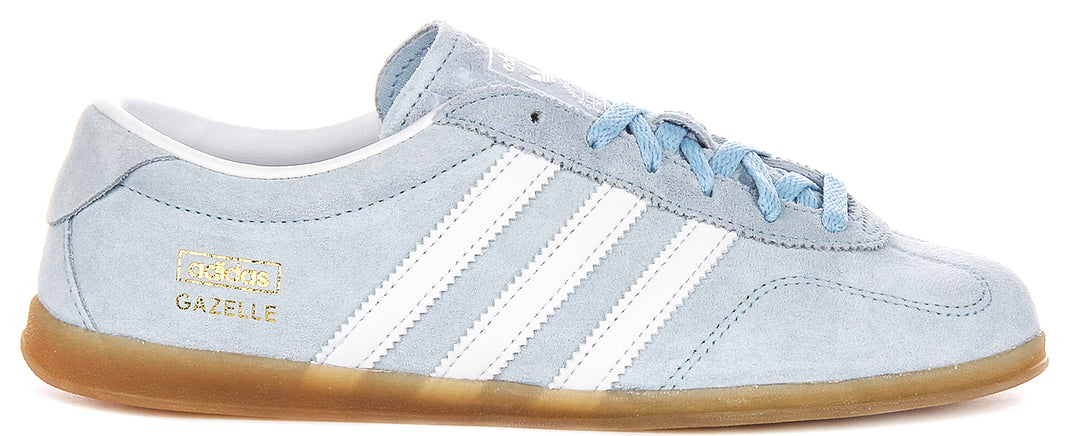 Adidas Gazelle Lo Pro In Blue White For Women