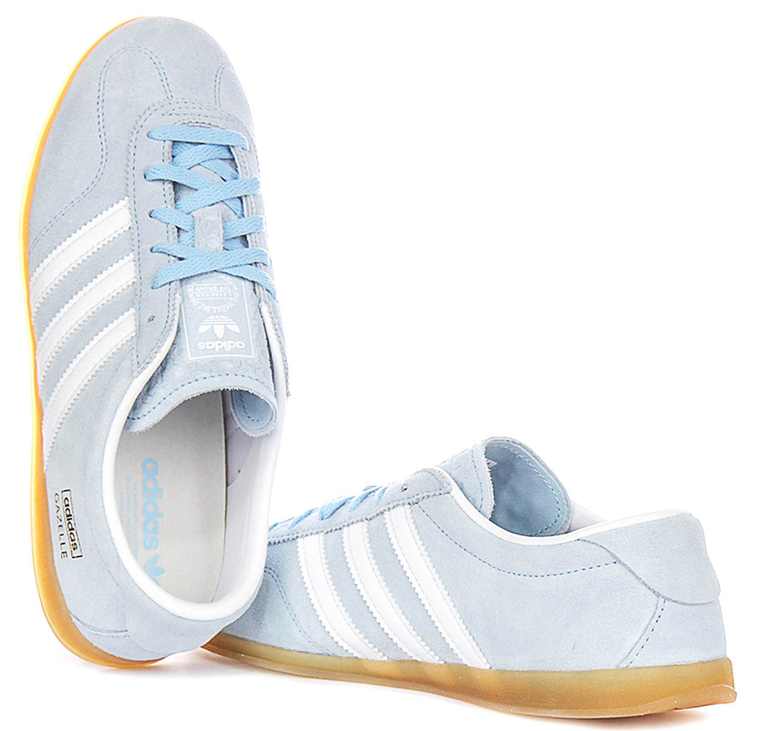 Adidas Gazelle Lo Pro In Blue White For Women