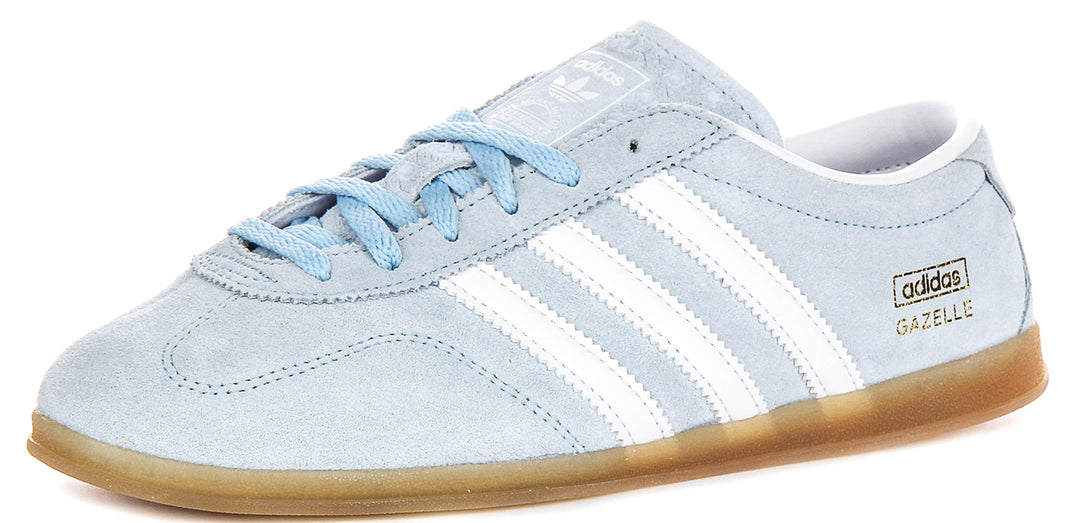 Adidas Gazelle Lo Pro In Blue White For Women