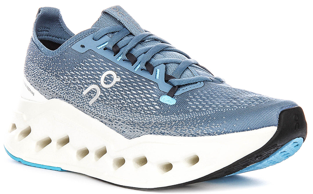 On Running Cloudsurfer Max In Blue White For Men
