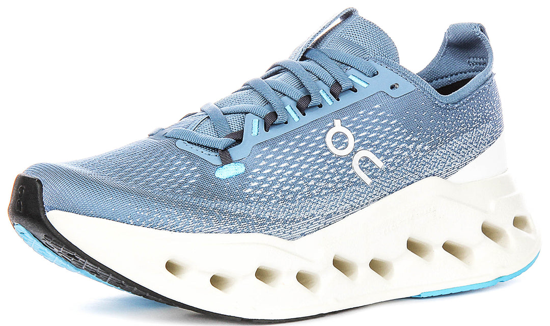 On Running Cloudsurfer Max In Blue White For Men