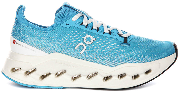 On Running Cloudsurfer Max In Blue White For Women