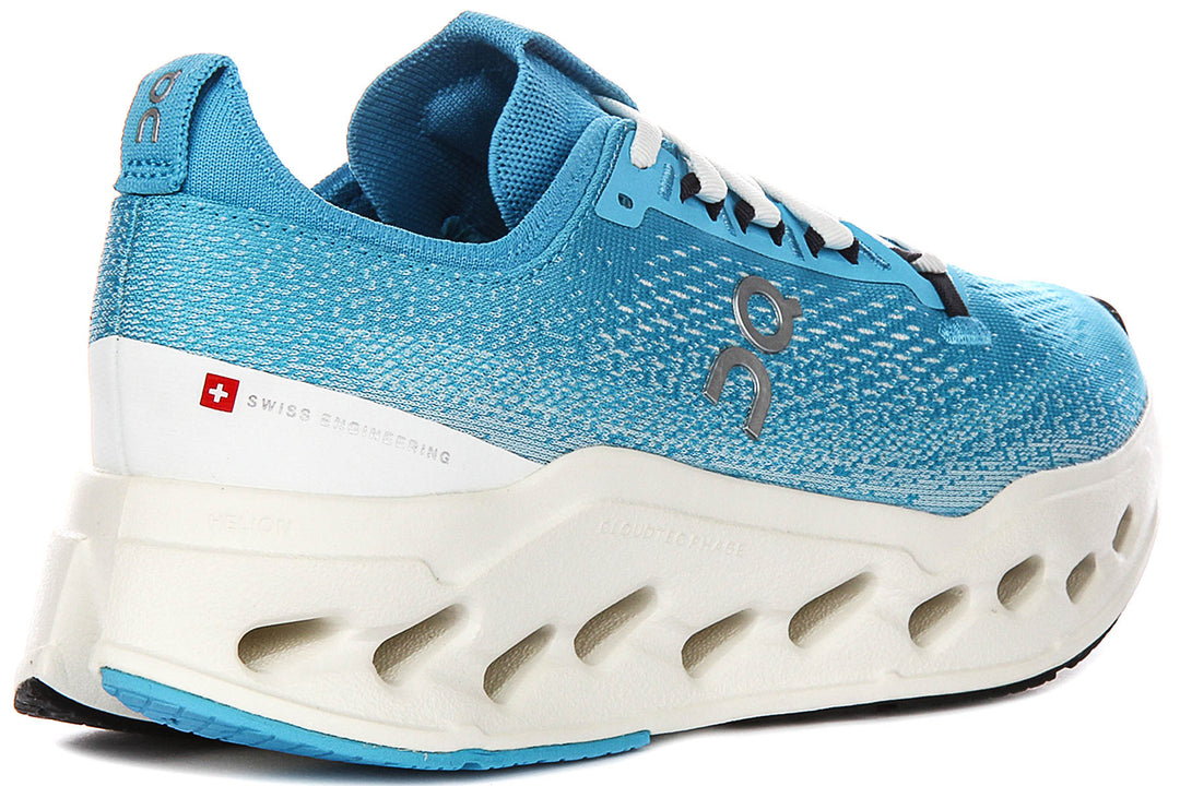On Running Cloudsurfer Max In Blue White For Women