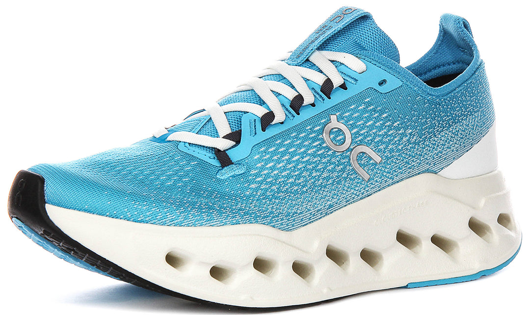 On Running Cloudsurfer Max In Blue White For Women
