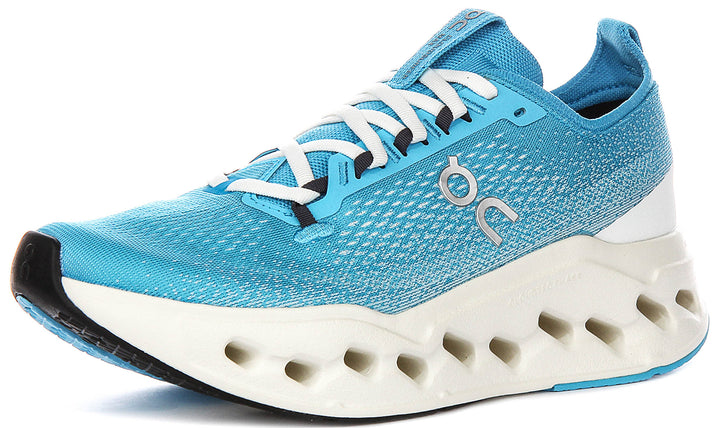 On Running Cloudsurfer Max In Blue White For Women