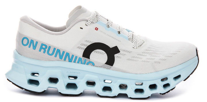On Running Cloudmonster 3 In Blue White For Men