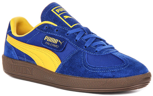 Puma Palermo Vintage In Blue Yellow