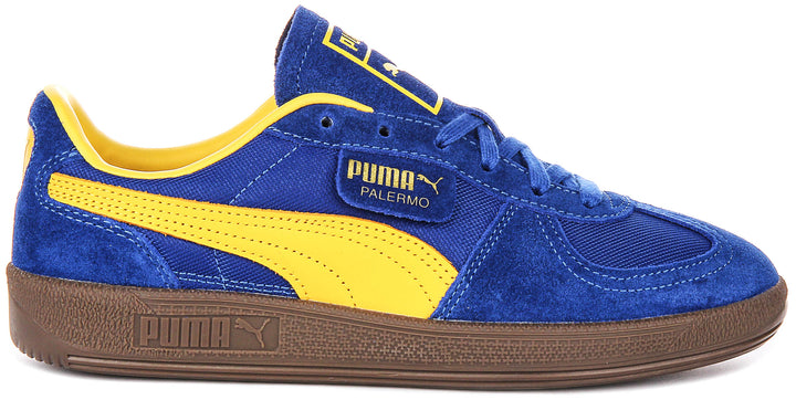 Puma Palermo Vintage In Blue Yellow