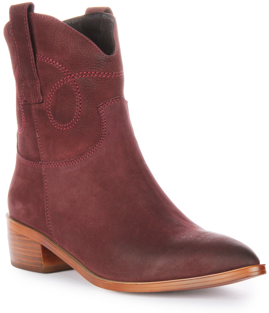 Justinreess England Ivy In Bordo For Women