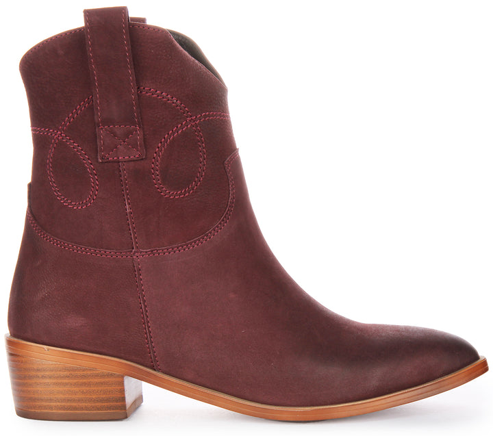 Justinreess England Ivy In Bordo For Women