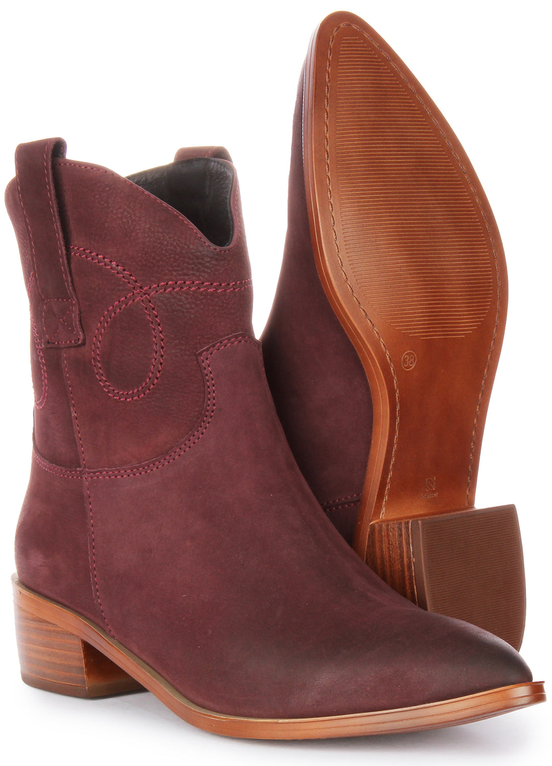 Justinreess England Ivy In Bordo For Women