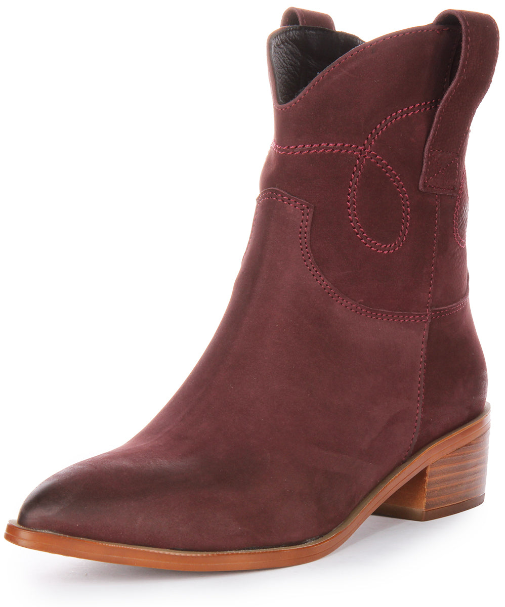 Justinreess England Ivy In Bordo For Women