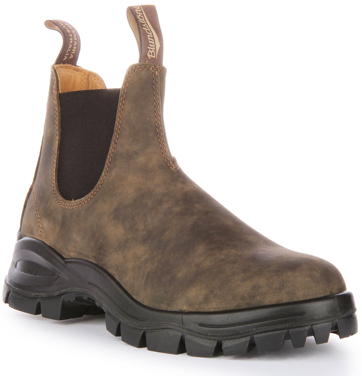 Blundstone 2239 Bota Chelsea de piel para hombre en marrón