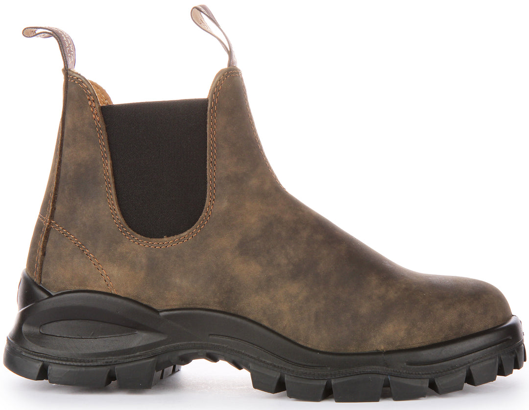 Blundstone 2239 Bota Chelsea de piel para hombre en marrón