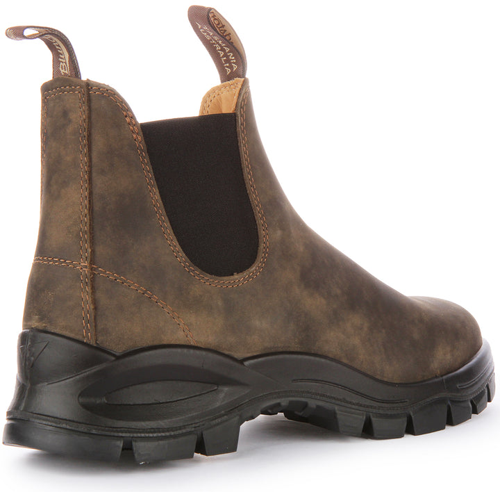 Blundstone 2239 Bota Chelsea de piel para hombre en marrón