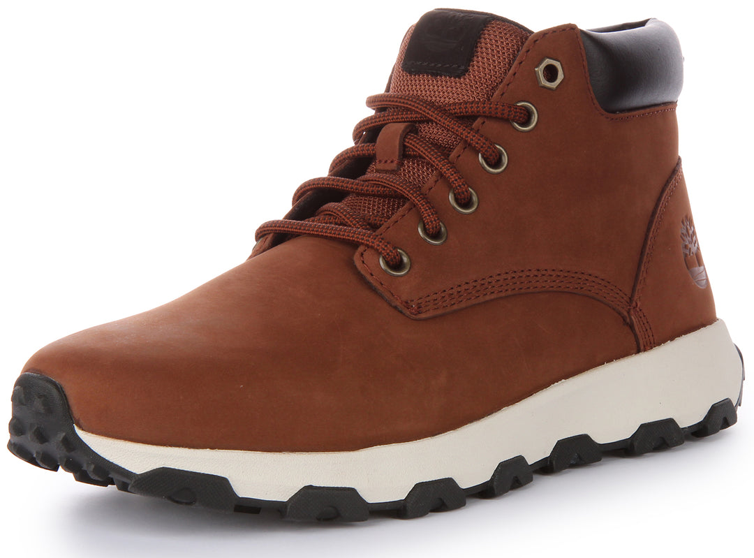 Timberland A6599 Winsor Park Mid Chukka In Brown