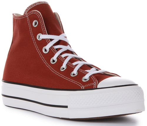 Converse A06896C All Star Lift In Spice Brown