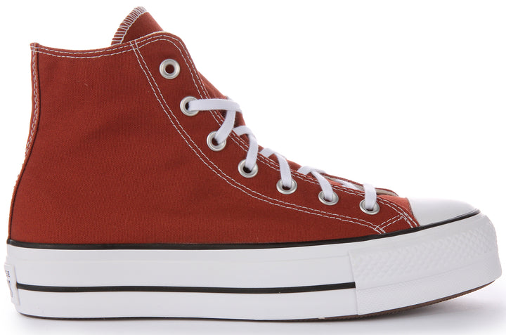 Converse A06896C All Star Lift In Spice Brown