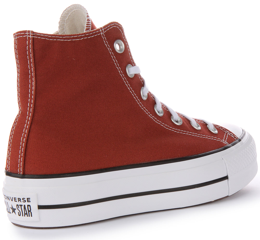 Converse A06896C All Star Lift In Spice Brown