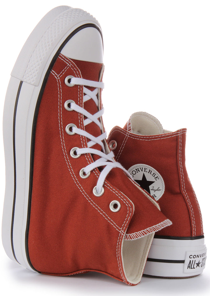 Converse A06896C All Star Lift In Spice Brown