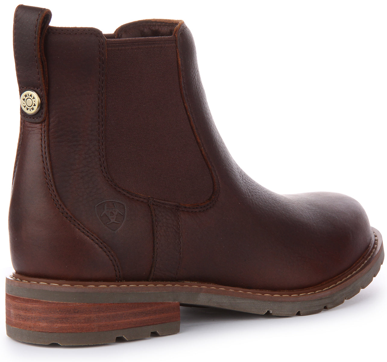 Ariat Wexford H20 In Brown For Men | Waterproof Slip On Chelsea