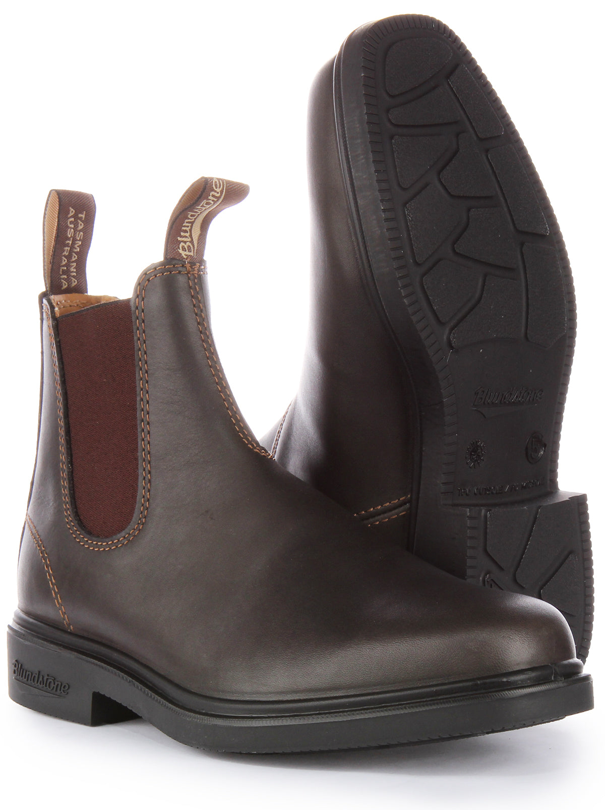 Blundstone 067 Strout In Brown Chisel Toe Dress Series Ankle