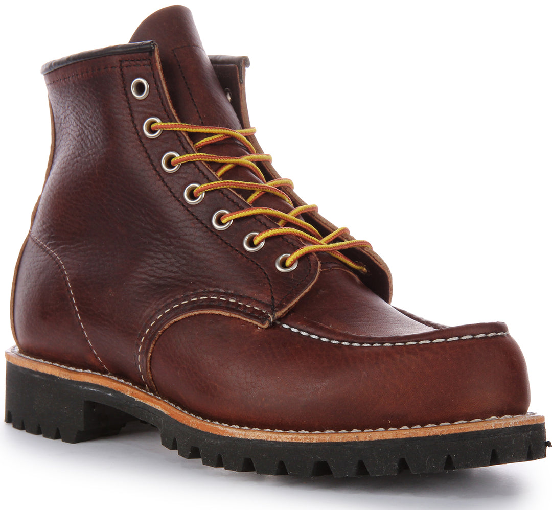Red Wing 8146-2 In Brown For Men Inch Moc Toe Leather Boot