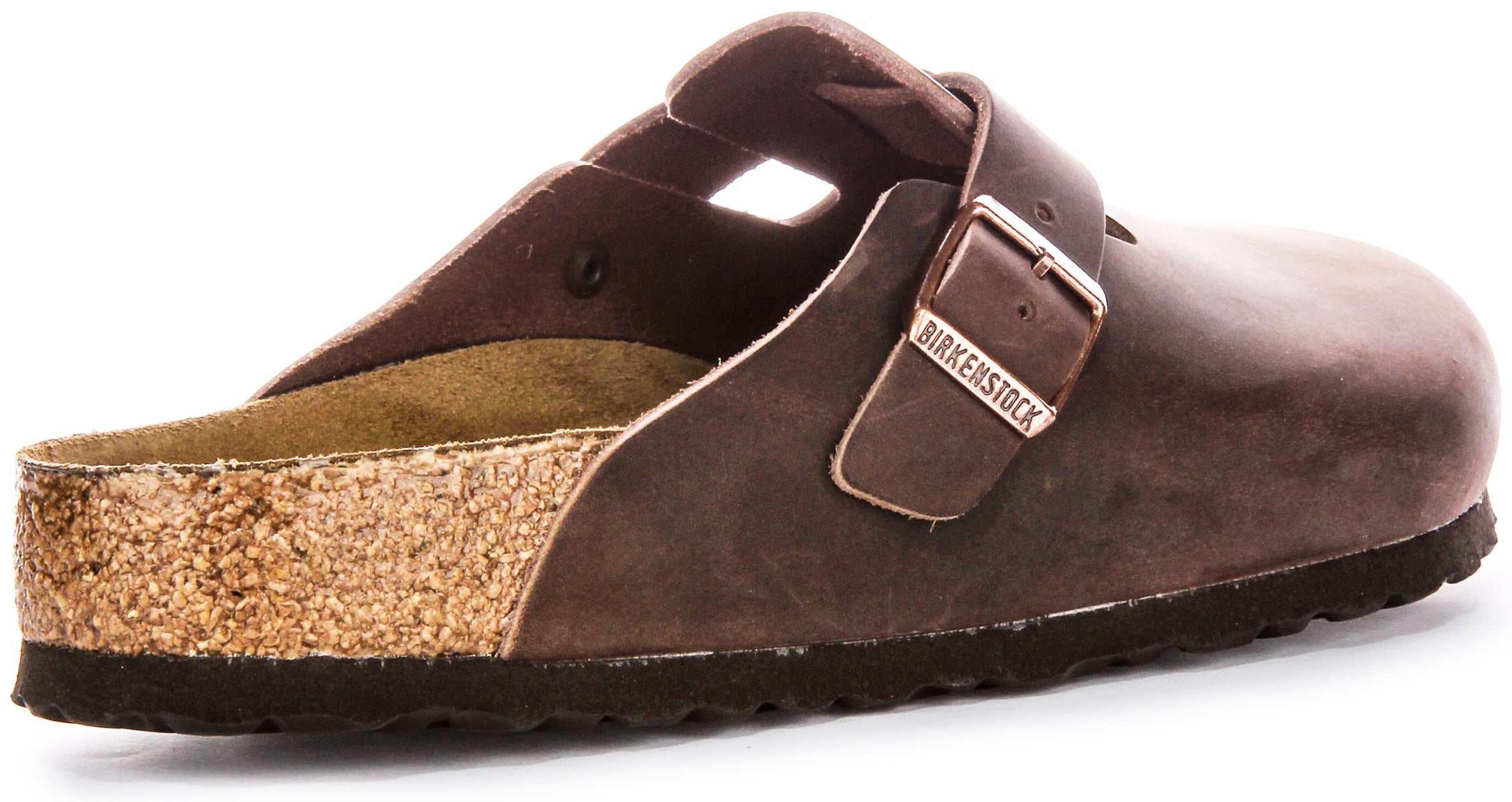 Birkenstock Boston Bs In Brown | Regular Fit Closed Clog – 4feetshoes