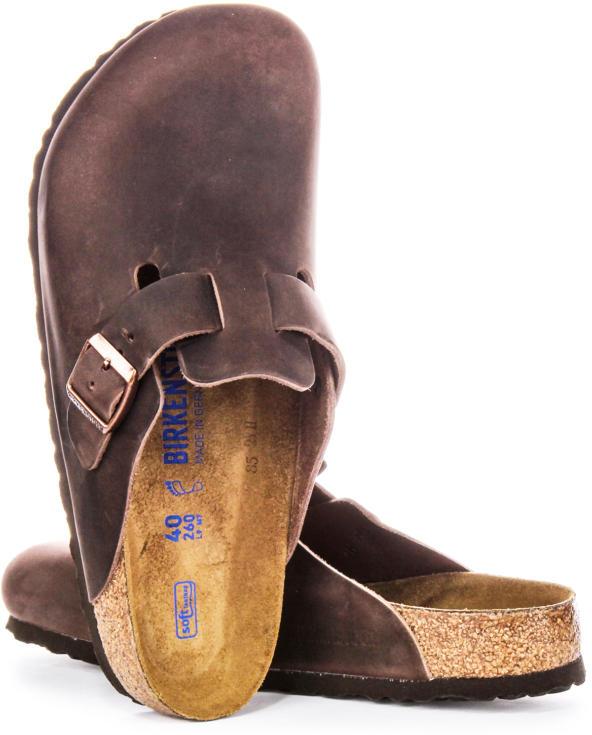 Birkenstock Boston Bs In Brown | Regular Fit Closed Clog – 4feetshoes